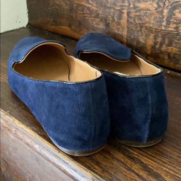 J.Crew Blue Suede Flats - Picture 3 of 6